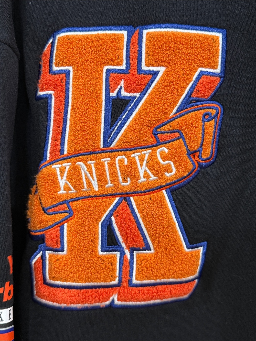Ultra Game Men's New York Knicks Black Campus Pullover Hoodie Size Large - Picture 11 of 15